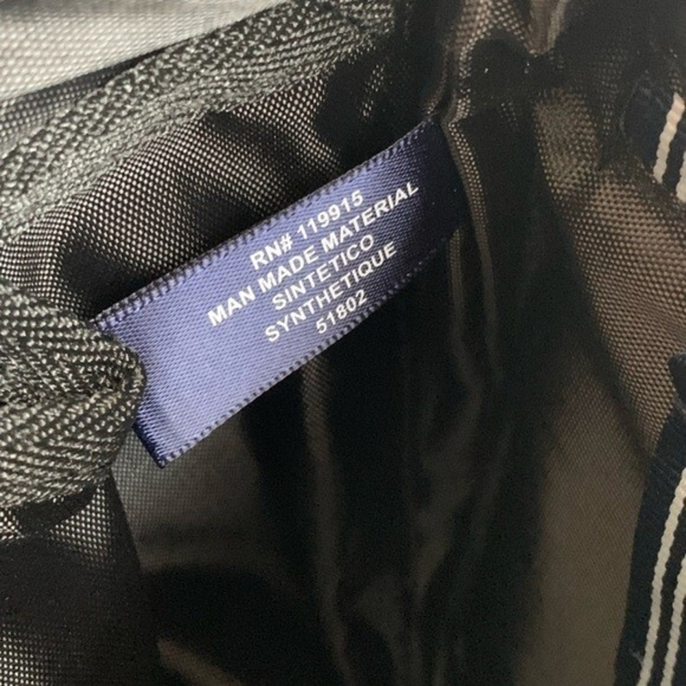 Nautica Black Nylon Captain's Quarters Hobo Crossbody Travel Bag NWT - Picture 8 of 9